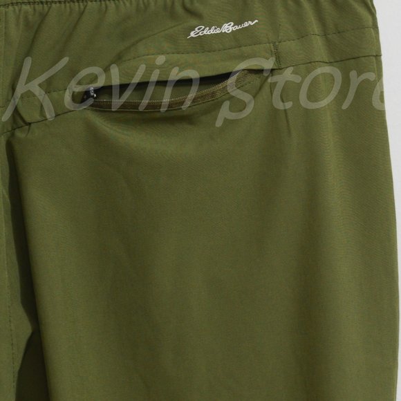Eddie Bauer ladies GREEN Departure Ankle Pants - Picture 7 of 13